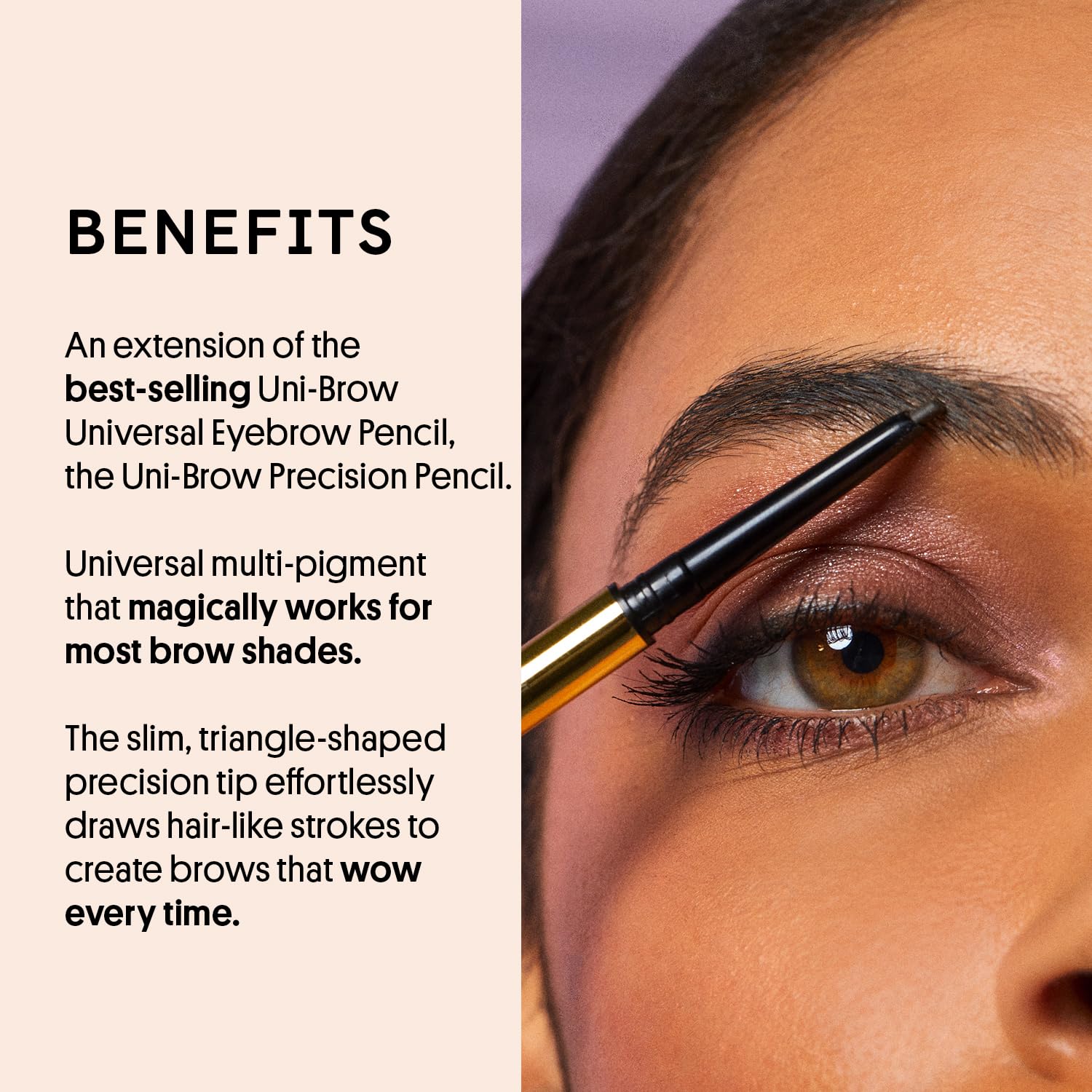 Foto 4 pulgar | Lápiz De Cejas Winky Lux Uni Brow Precision Waterproof - Venta Internacional.