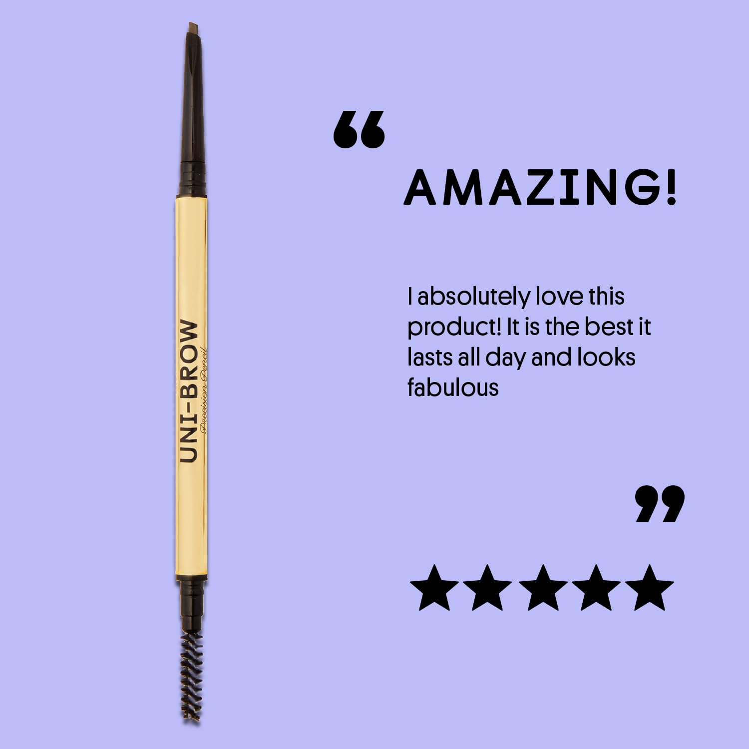 Foto 6 pulgar | Lápiz De Cejas Winky Lux Uni Brow Precision Waterproof - Venta Internacional.