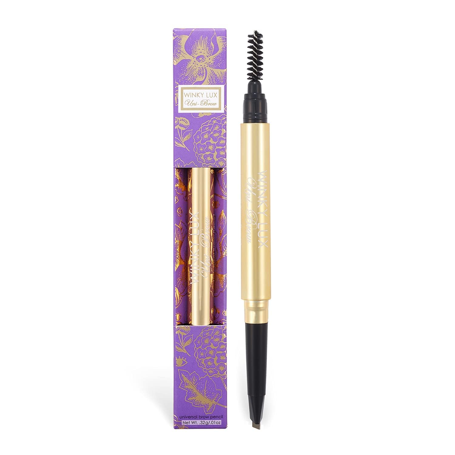 Foto 2 pulgar | Lápiz De Cejas Winky Lux Uni Brow De Doble Cara Resistente Al Agua - Venta Internacional.