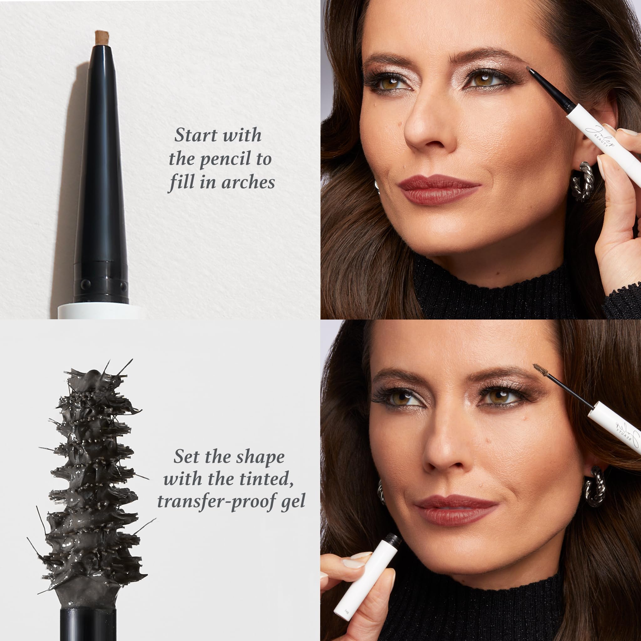 Foto 5 pulgar | Set Para Cejas Julep Brow 101: Lápiz Escultor Y Gel Para Cejas Teñidas - Venta Internacional.