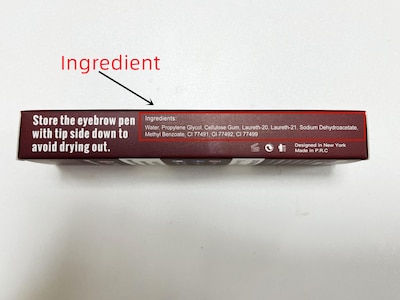 Foto 7 | Lápiz Para Cejas Imethod Upgrade Tattoo, Resistente Al Agua, Color Marrón Oscuro - Venta Internacional.