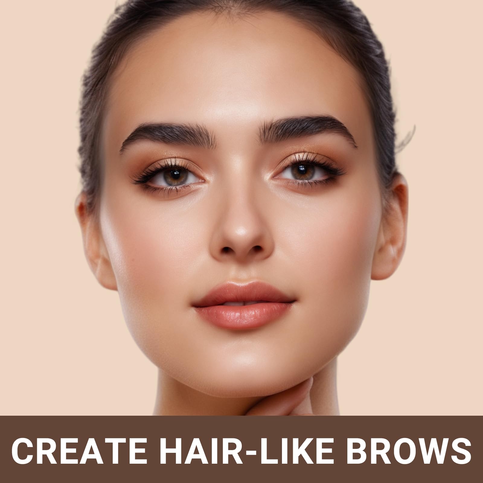 Foto 2 | Bolígrafo De Cejas Imethod Con Punta Micro De 4 Horquillas Para Mujer - Venta Internacional.