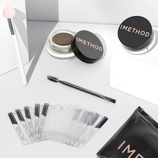 Foto 7 | Kit De Estampillas Y Plantillas Para Cejas Imethod Brow Dark Brown - Venta Internacional.