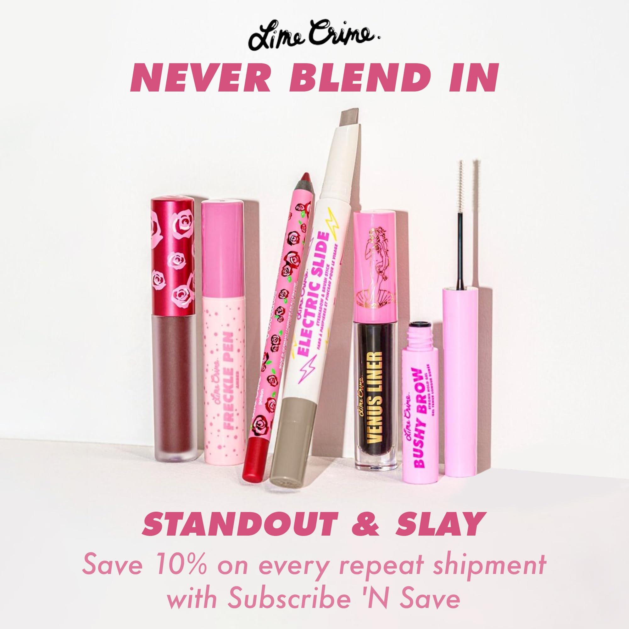Foto 8 pulgar | Máscara De Cejas En Gel Lime Crime Bushy Brow Clear Vegan - Venta Internacional.