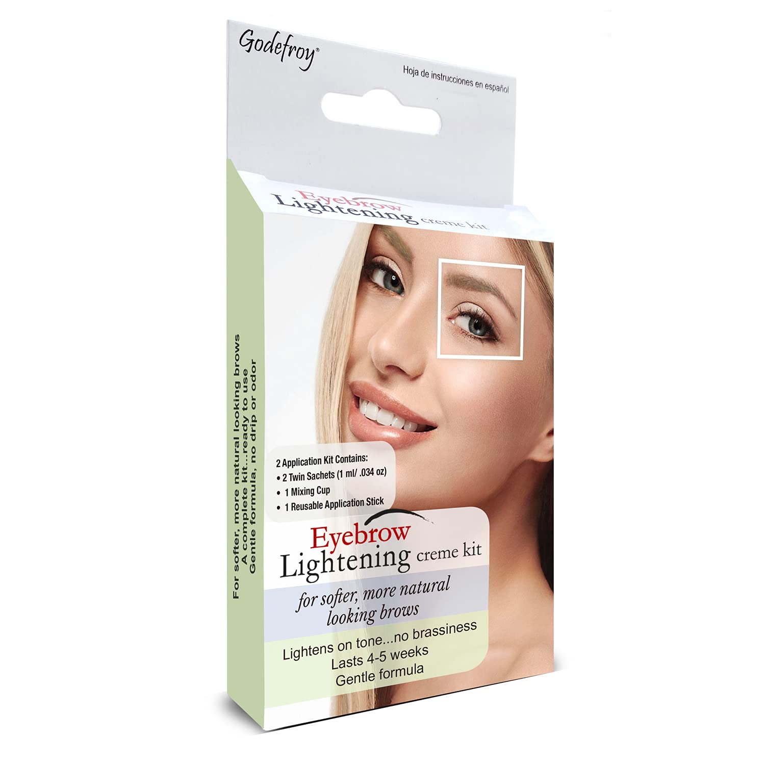 Foto 2 pulgar | Crema Aclaradora De Cejas Godefroy, 10 Ml, 2 Aplicaciones - Venta Internacional.