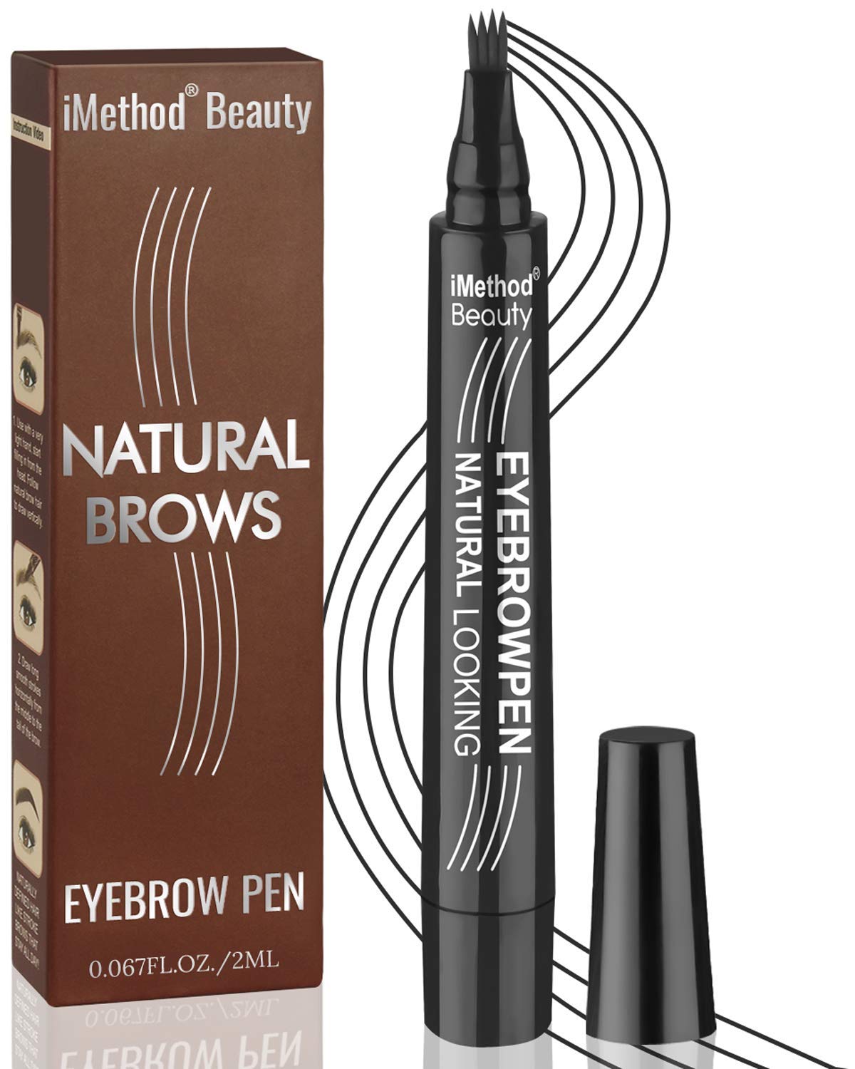 Foto 1 | Lápiz Para Cejas Imethod Upgrade Tattoo, Impermeable, Negro - Venta Internacional.