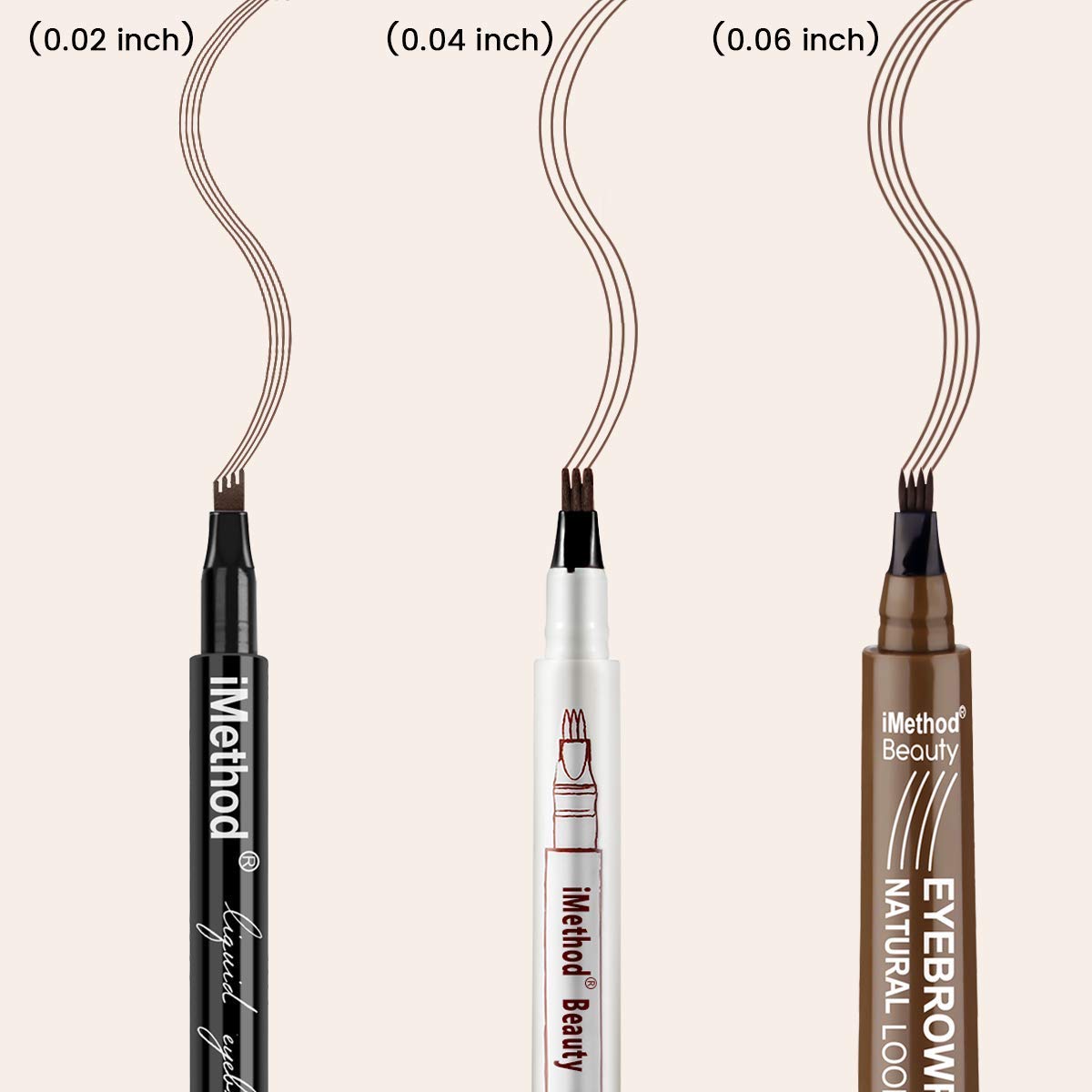 Foto 4 pulgar | Lápiz Para Cejas Imethod Upgrade Tattoo, Impermeable, Negro - Venta Internacional.