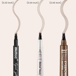 Foto 3 | Lápiz Para Cejas Imethod Upgrade Tattoo, Impermeable, Negro - Venta Internacional.