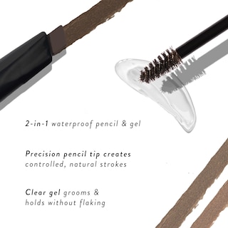 Foto 4 | Lápiz Y Gel Para Cejas Laura Geller New York Sculpt-n-stay Black - Venta Internacional.