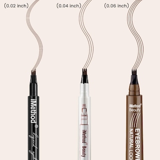 Foto 3 | Lápiz Para Cejas Imethod Upgrade Tattoo, Resistente Al Agua, Color Marrón Claro - Venta Internacional.
