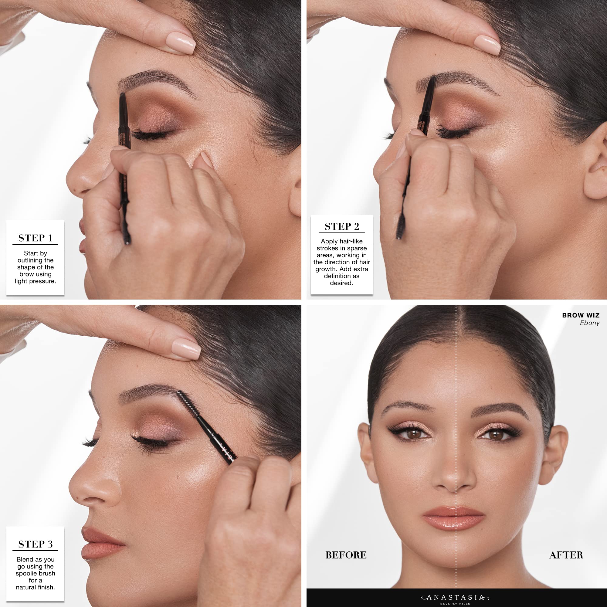 Foto 5 pulgar | Lápiz De Cejas Anastasia Beverly Hills Brow Wiz Ash Brown - Venta Internacional.