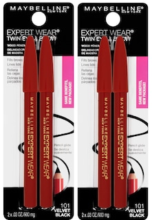Foto 1 | Lápices De Maquillaje Maybelline Expert Wear Twin Brow & Eye, 4 Unidades - Venta Internacional.
