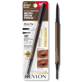 Foto 1 | Lápiz De Cejas Revlon Colorstay Micro W/ Spoolie 454 Med Brown - Venta Internacional.