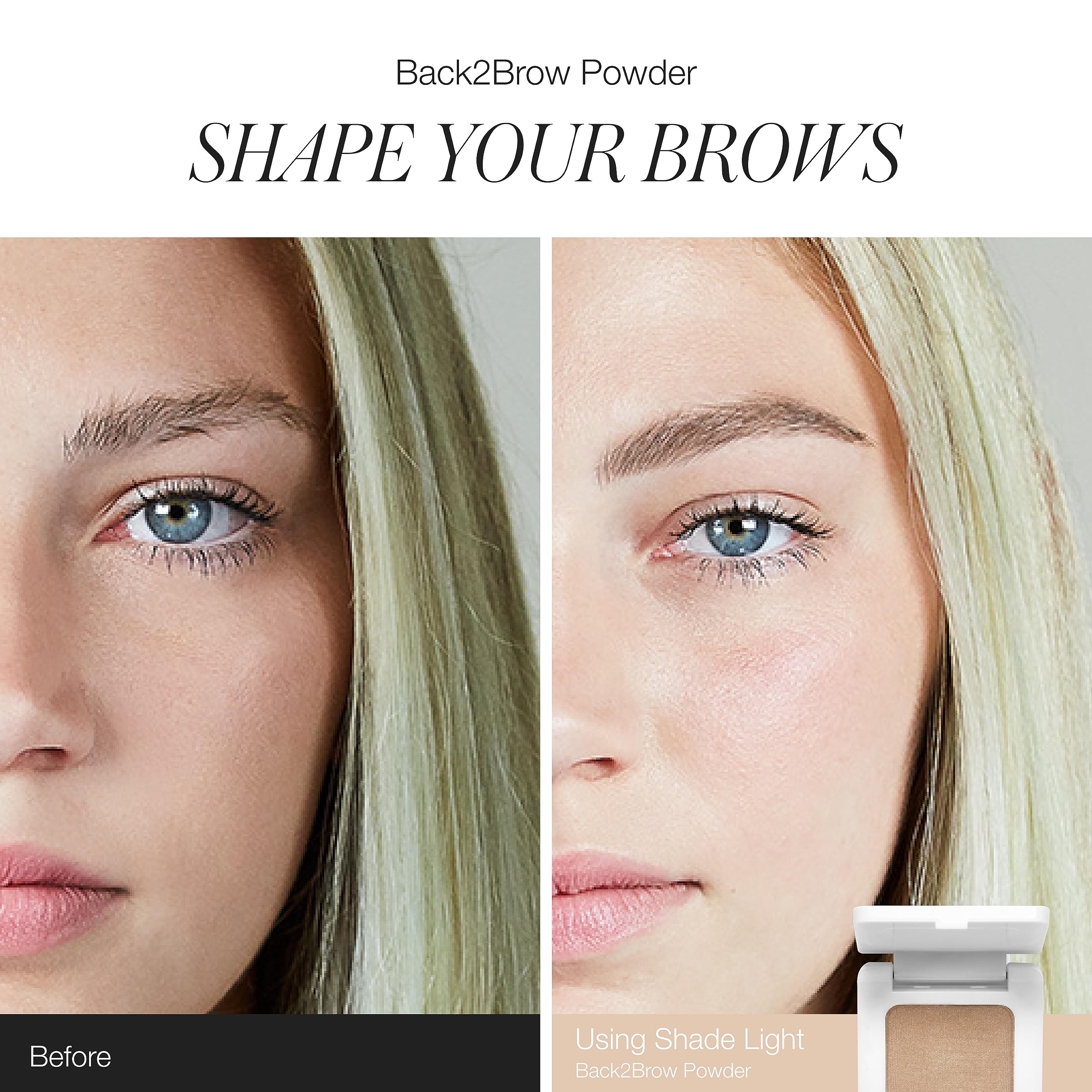 Foto 6 pulgar | Polvo Para Cejas Rms Beauty Back2brow Powder, Marrón Claro Y Rubio - Venta Internacional.