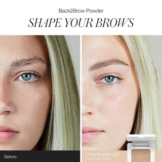 Foto 5 | Polvo Para Cejas Rms Beauty Back2brow Powder, Marrón Claro Y Rubio - Venta Internacional.