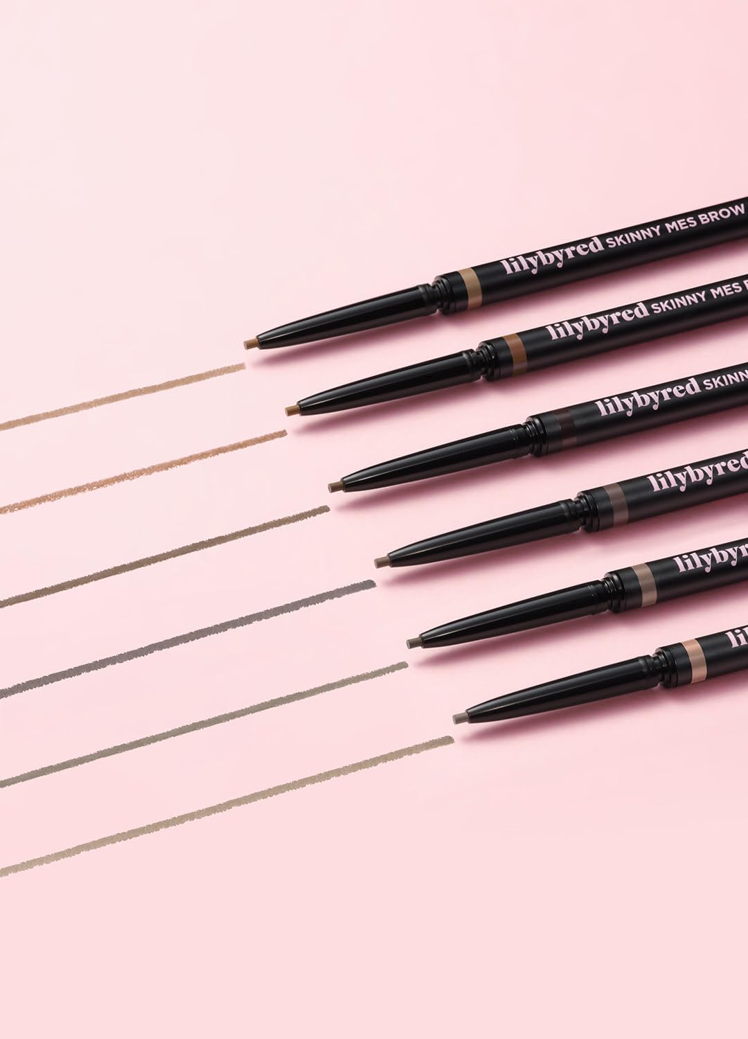 Foto 4 | Lápiz De Cejas Lilybyred Skinny Mes Ultra-slim 1,5 Mm 04 Grey - Venta Internacional.