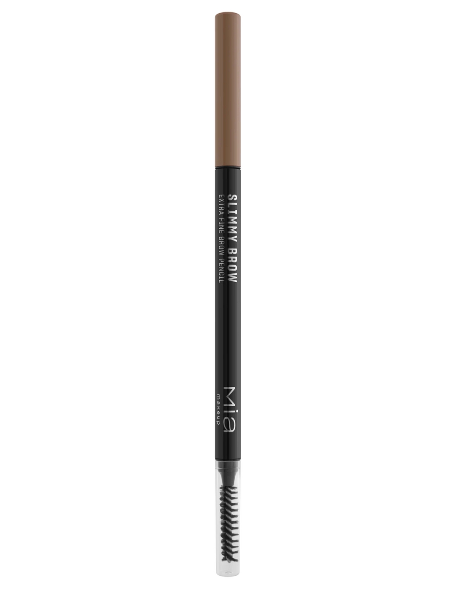 Lápiz De Ceja Ultrafino Mia Cosmetics A Prueba De Agua Tono Taupe