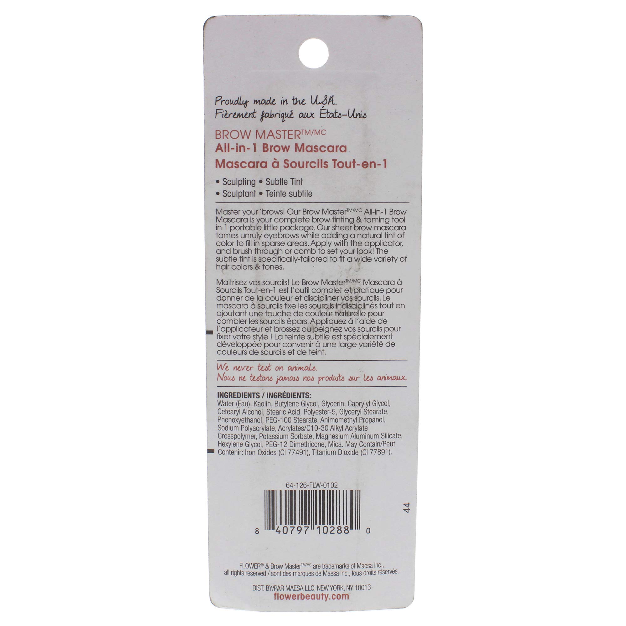 Foto 3 pulgar | Máscara Para Cejas Flower Beauty Brow Master Subtle Tint (light-me) - Venta Internacional.