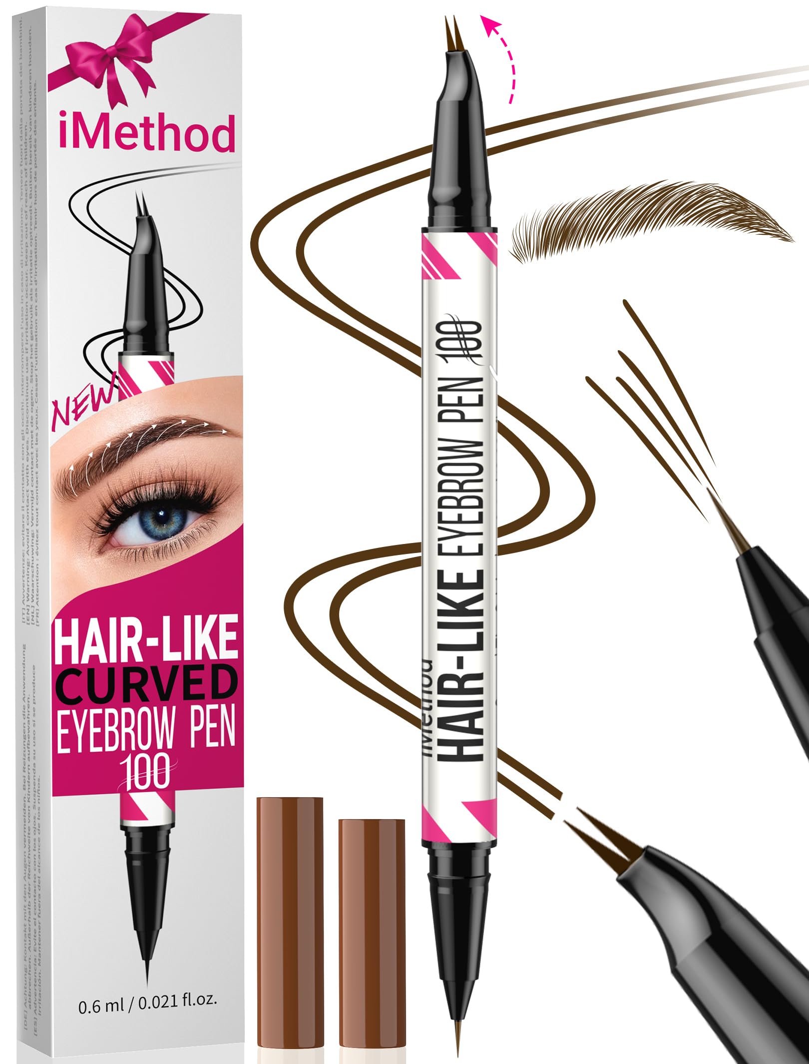 Foto 2 pulgar | Delineador de Cejas iMethod Café-Venta Internacional