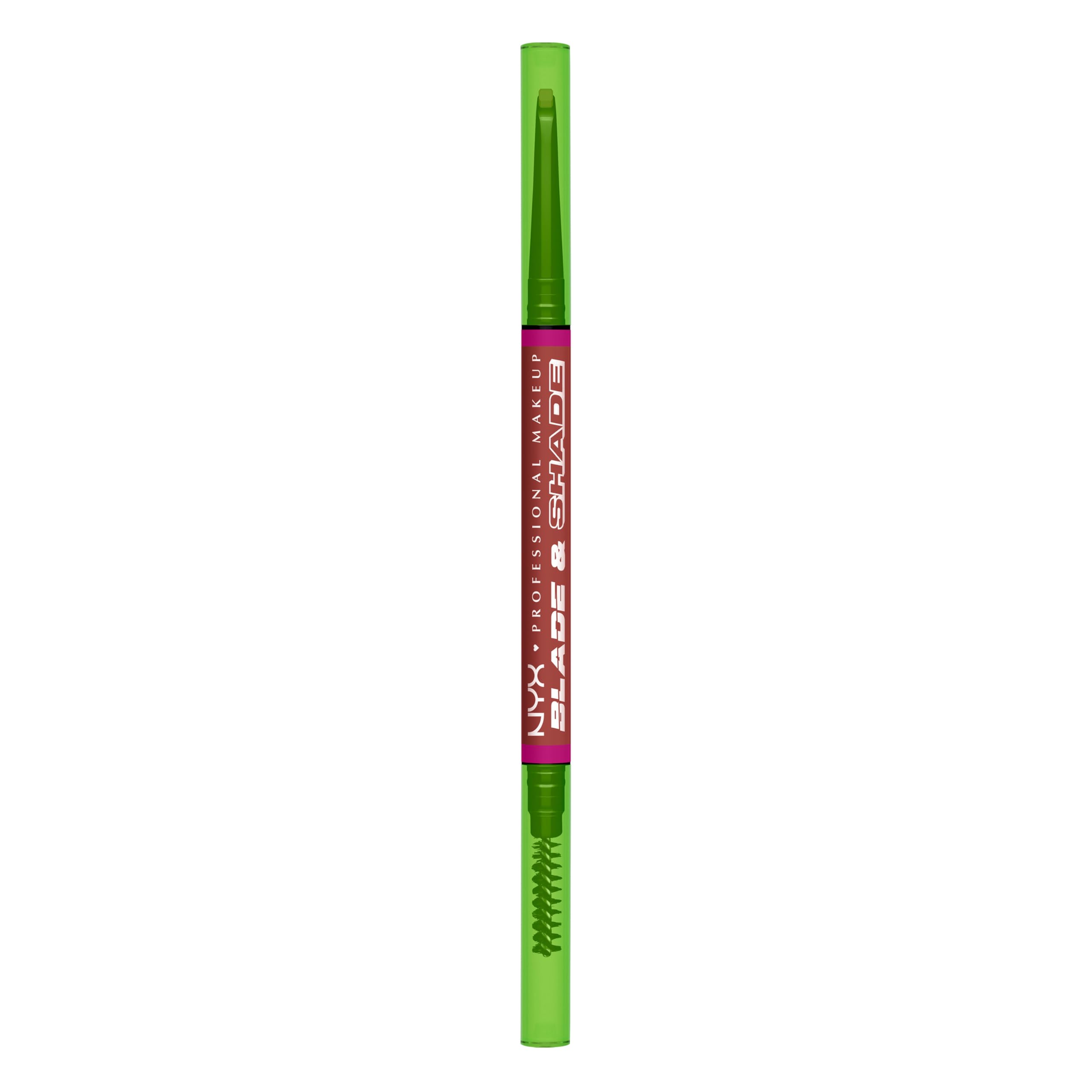Foto 2 pulgar | Lápiz De Cejas Nyx Professional Makeup Blade & Shade Auburn - Venta Internacional.