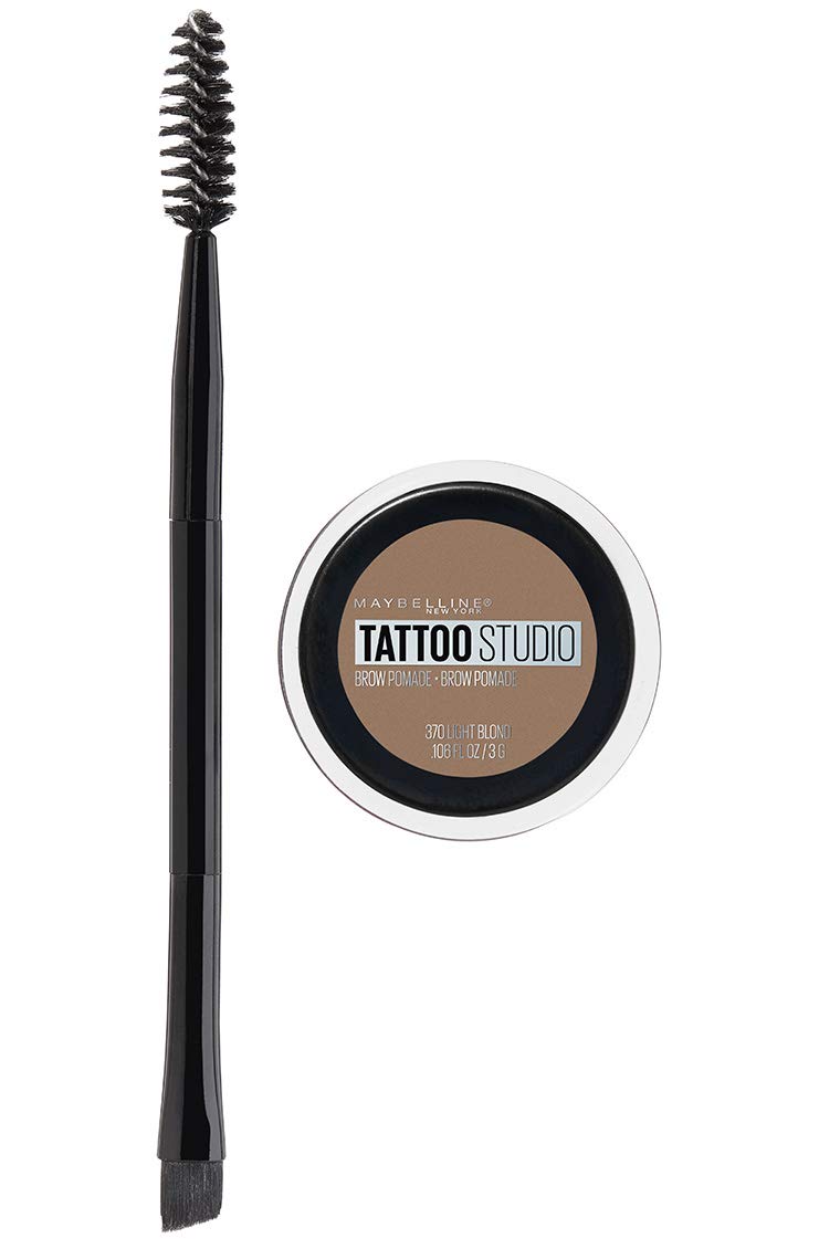 Foto 2 pulgar | Maquillaje De Cejas Maybelline Tattoostudio Brow Pomade Rubio Claro - Venta Internacional.