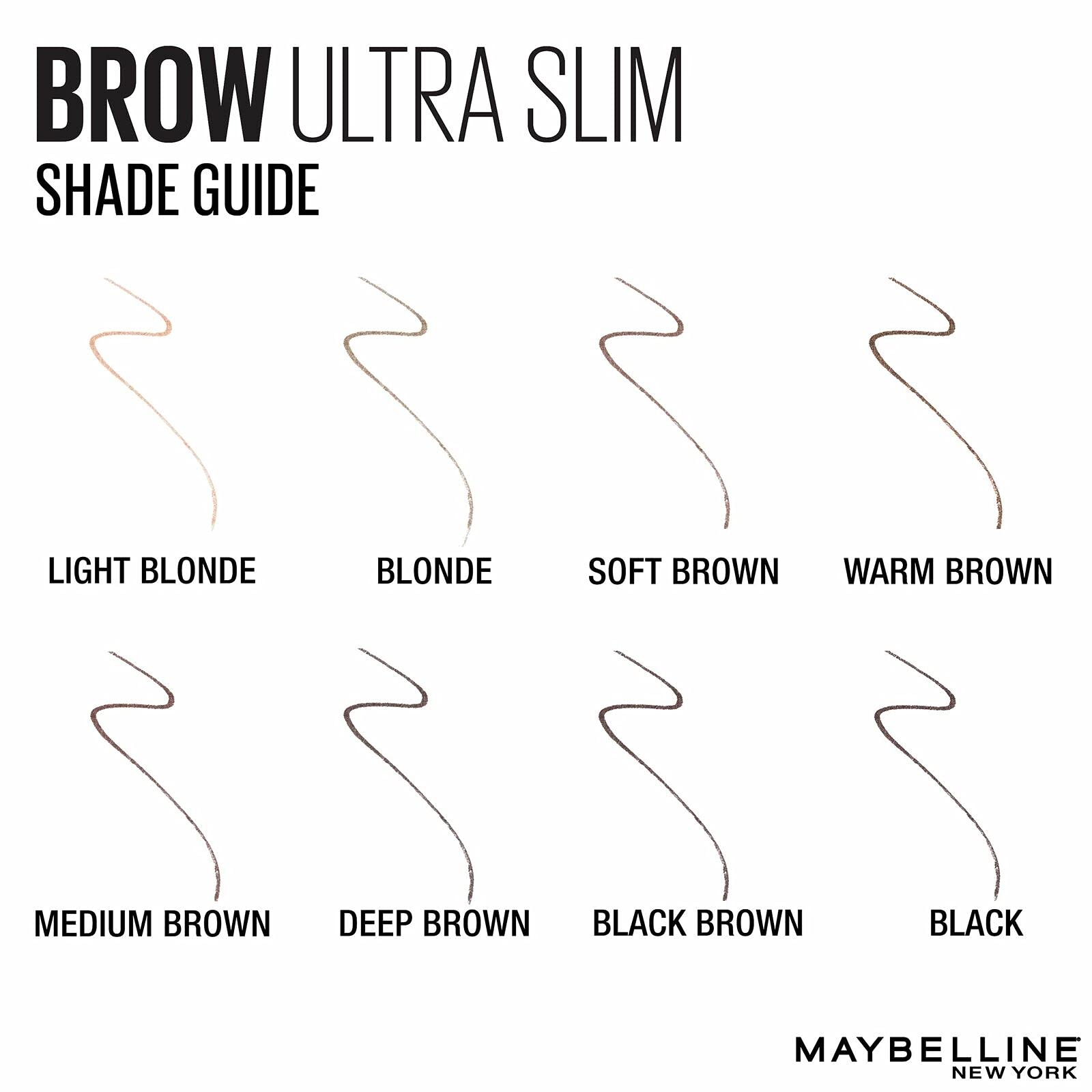 Foto 6 | Maquillaje De Cejas Maybelline Brow Ultra Slim Warm Brown - Venta Internacional.