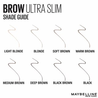 Foto 6 | Maquillaje De Cejas Maybelline Brow Ultra Slim Warm Brown - Venta Internacional.