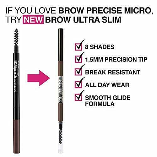 Foto 8 pulgar | Maquillaje De Cejas Maybelline Brow Ultra Slim Warm Brown - Venta Internacional.