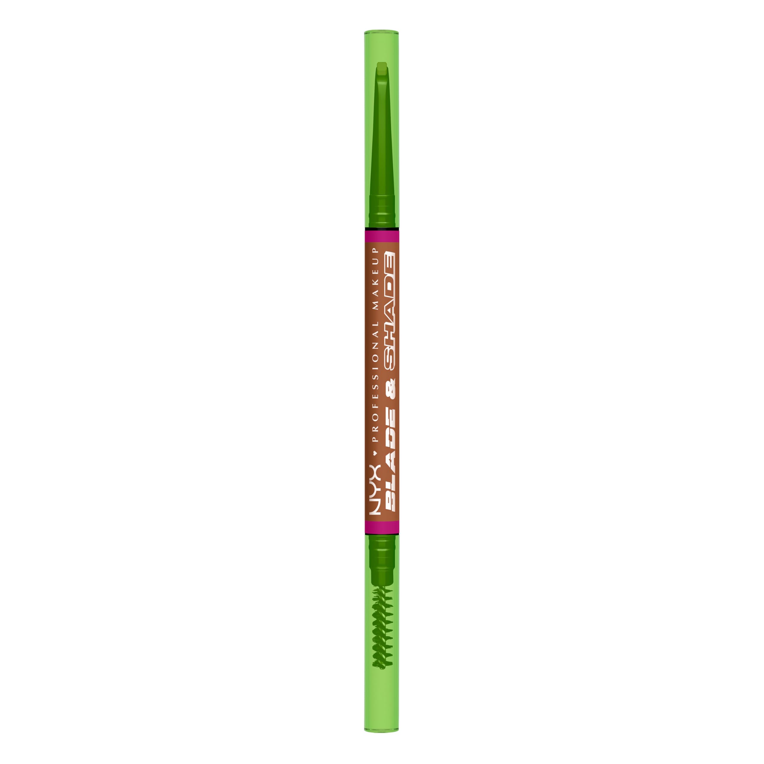 Lápiz De Cejas Nyx Professional Makeup Blade & Shade Auburn - Venta Internacional.