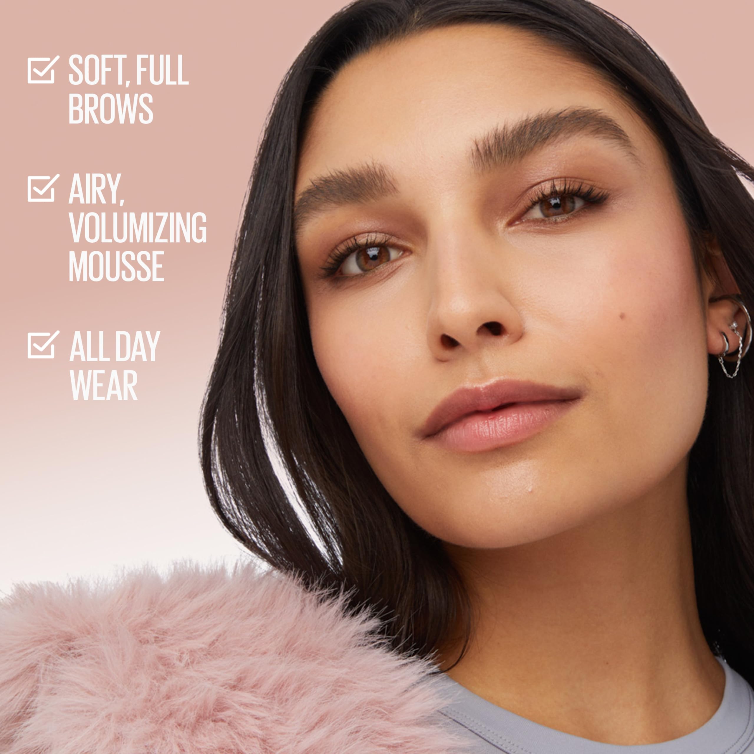 Foto 4 pulgar | Mousse para Cejas Maybelline Superfluff Voluminizing Blonde - Venta Internacional