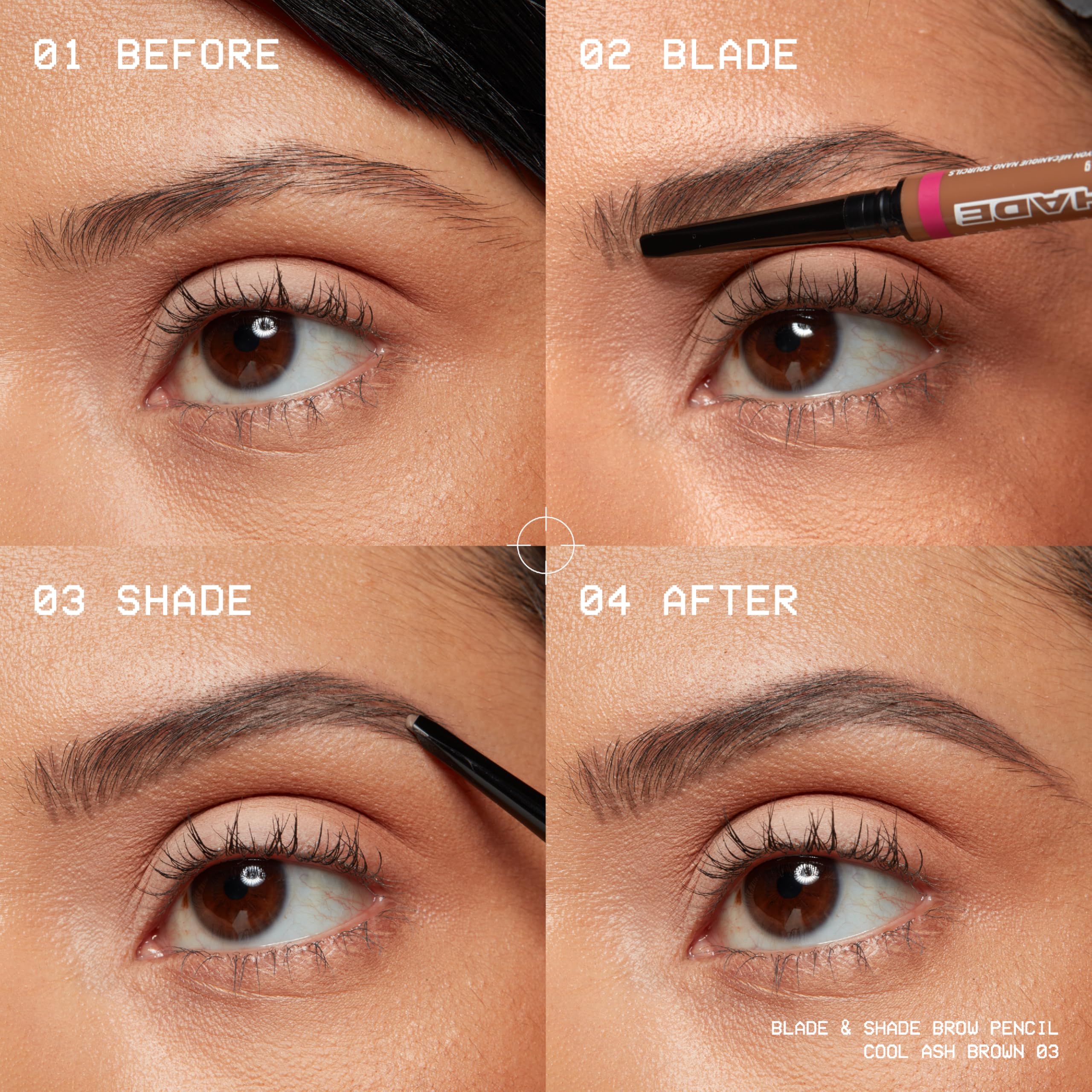 Foto 7 pulgar | Lápiz De Cejas Nyx Professional Makeup Blade & Shade Ash Brown - Venta Internacional.