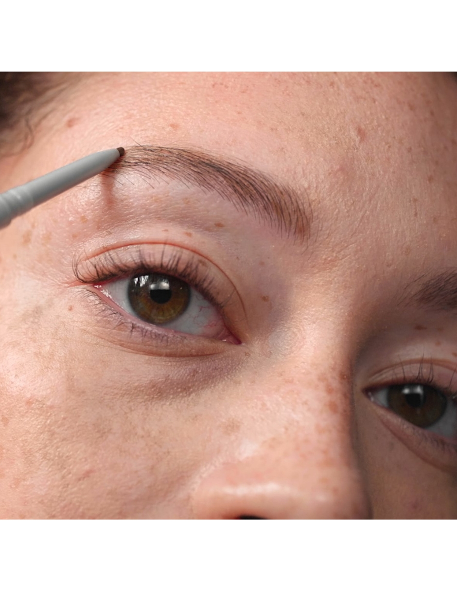 Foto 3 pulgar | Lapiz para Cejas Clinique Quickliner For Brows Deep Brown Café