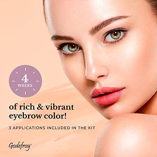 Foto 4 pulgar | Color De Cejas Godefroy Instant Medium Brown, 5 Ml, 12 Semanas, 3 Aplicaciones - Venta Internacional.