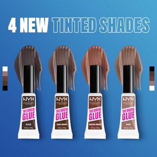 Foto 5 | Gel Para Cejas Nyx Professional Makeup The Brow Glue Marrón Medio - Venta Internacional.