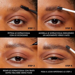 Foto 7 | Gel Para Cejas Nyx Professional Makeup The Brow Glue Marrón Medio - Venta Internacional.