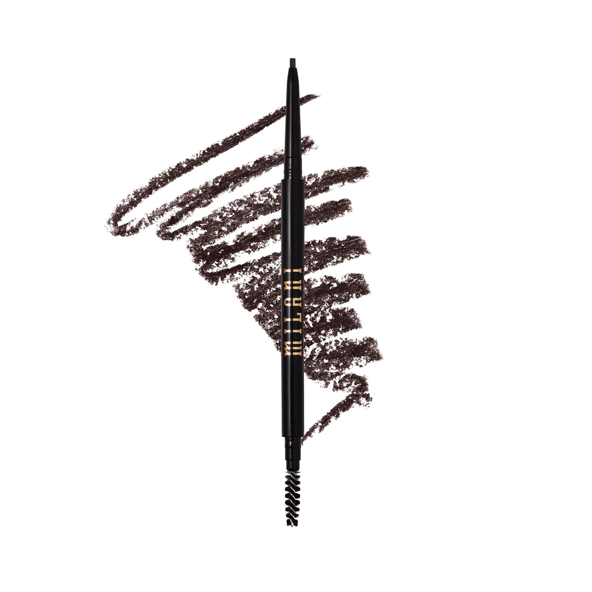 Foto 2 pulgar | Lápiz de Cejas Milani Precision Ebony - Venta Internacional