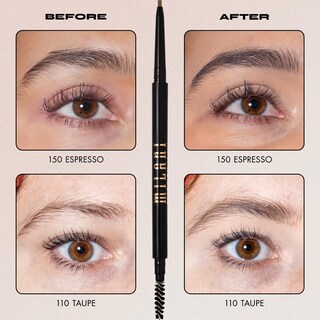 Foto 2 | Lápiz de Cejas Milani Precision Ebony - Venta Internacional