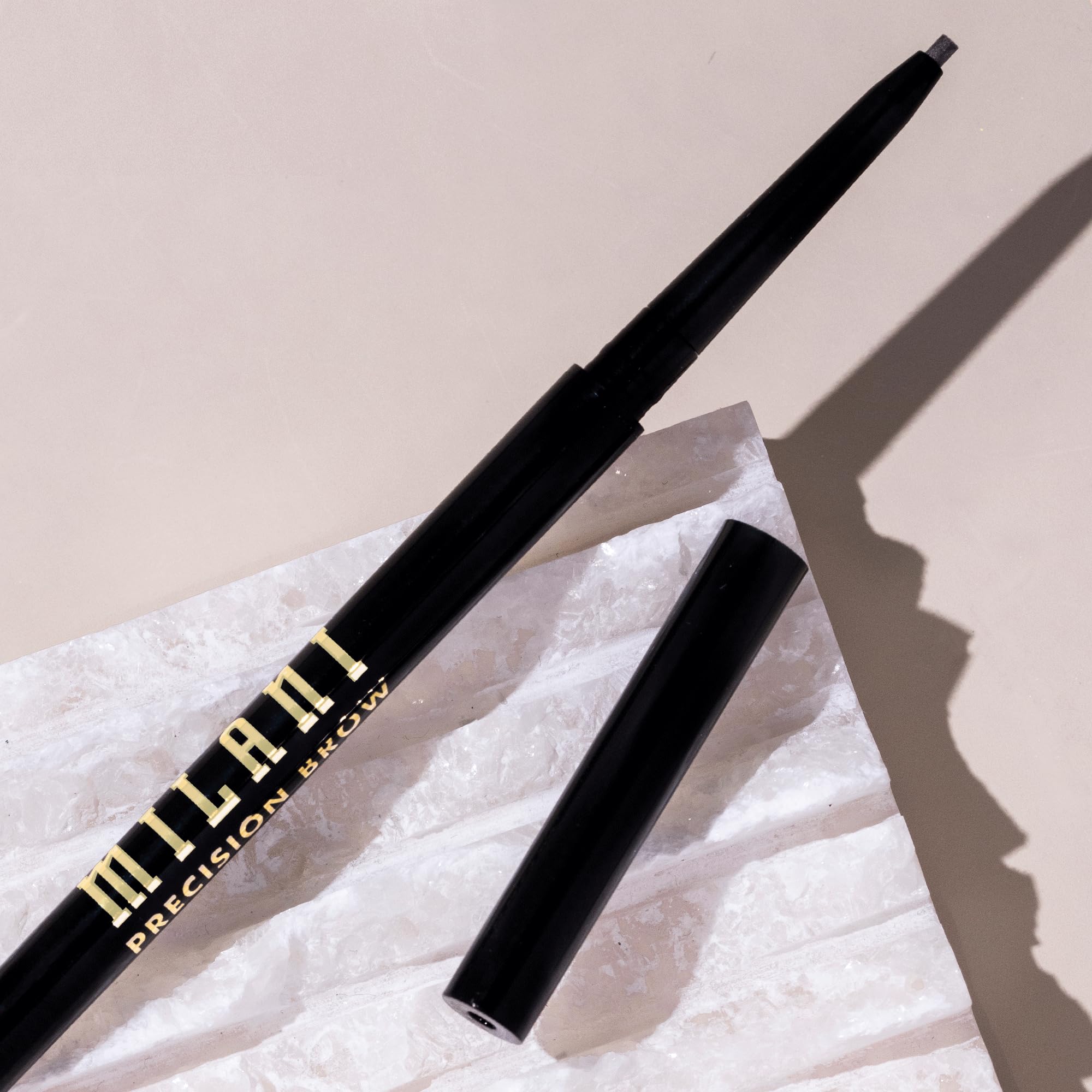 Foto 5 pulgar | Lápiz de Cejas Milani Precision Ebony - Venta Internacional