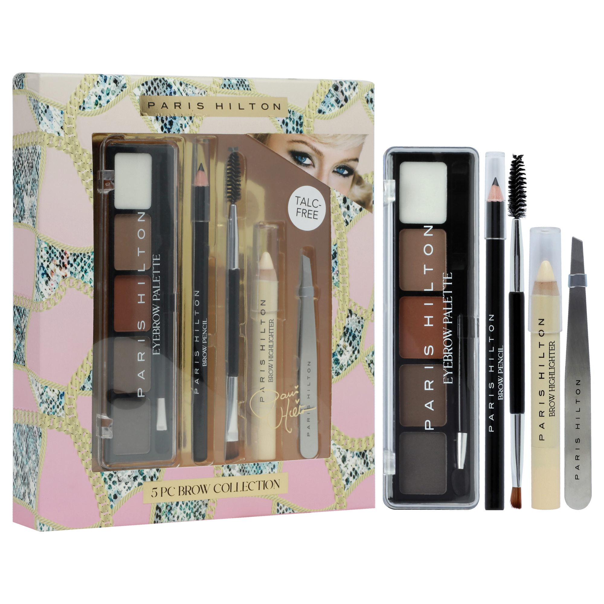 Foto 3 pulgar | Set Brow Collection Paris Hilton Cosmetics 5 Piezas - Venta Internacional