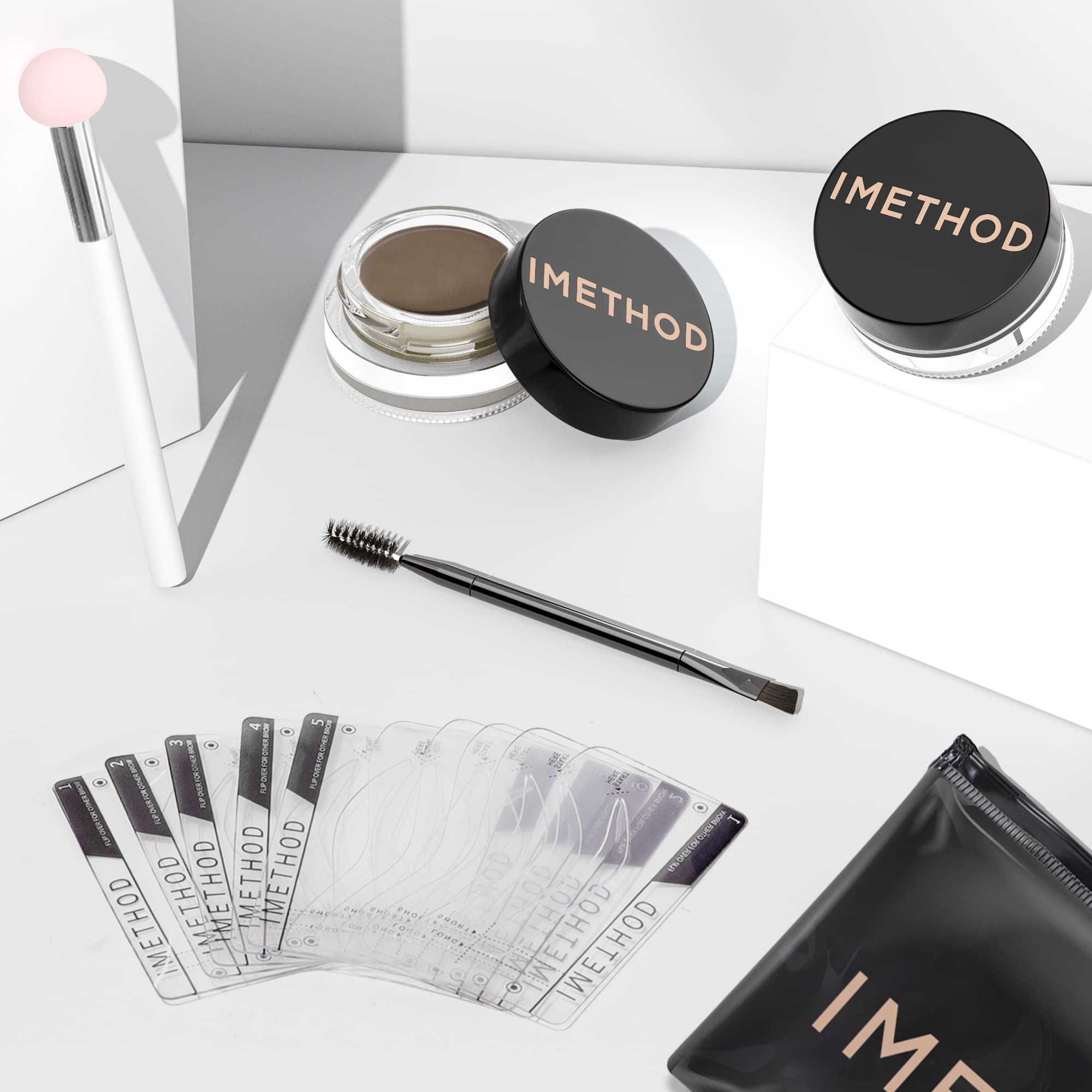 Foto 8 pulgar | Kit De Estampillas Y Plantillas Para Cejas Imethod Brow Light Brown - Venta Internacional.