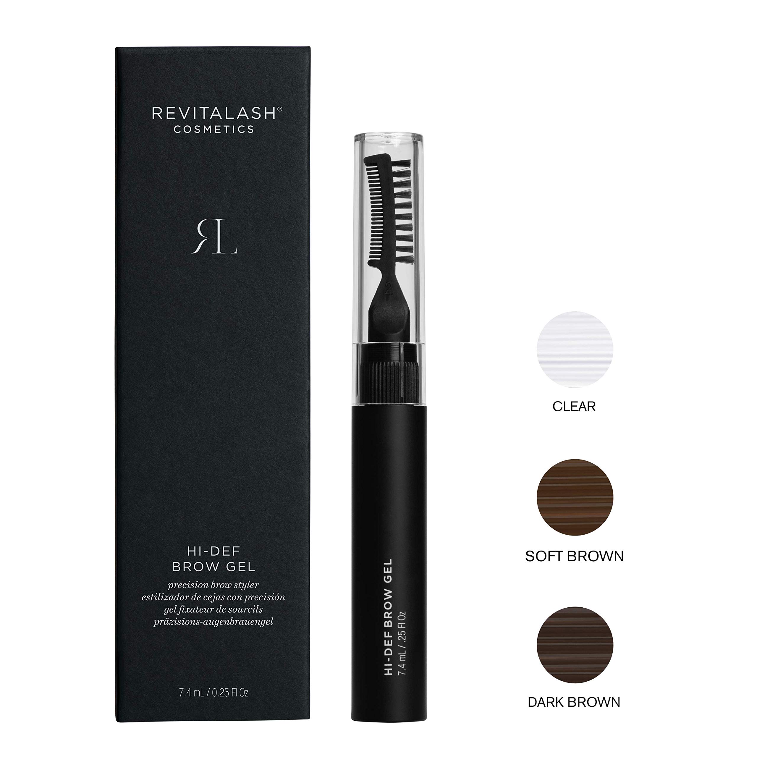 Foto 3 pulgar | Gel Para Cejas Revitalash Cosmetics Hi-def Soft Brown, Hipoalergénico - Venta Internacional.