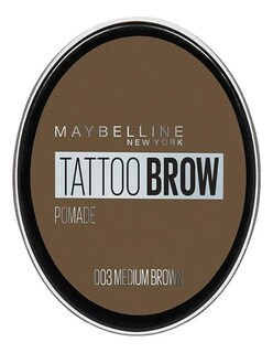 Foto 2 | Pomada Para Cejas Maybelline Brow Tattoo Color Medium Brown + Termo De Agua Güish