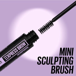 Foto 5 | Máscara de Cejas Maybelline Brow Fast Sculpt Deep Brown 2.6 ml - Venta Internacional