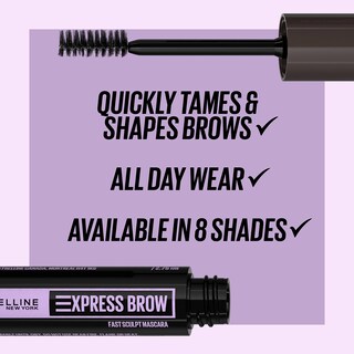 Foto 7 | Máscara de Cejas Maybelline Brow Fast Sculpt Deep Brown 2.6 ml - Venta Internacional