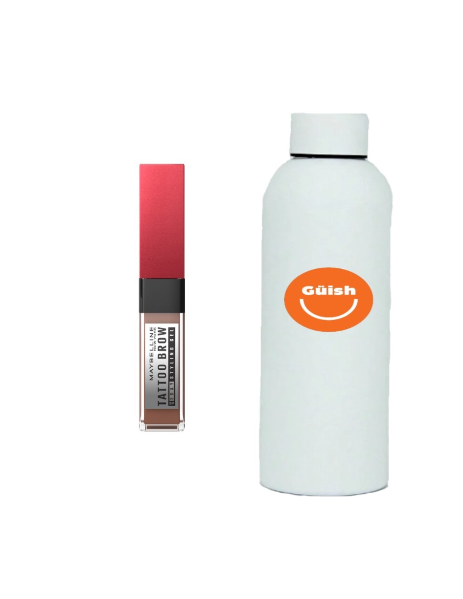 Foto 1 | Gel de Cejas Maybelline Tattoo Brow + Termo de Agua
