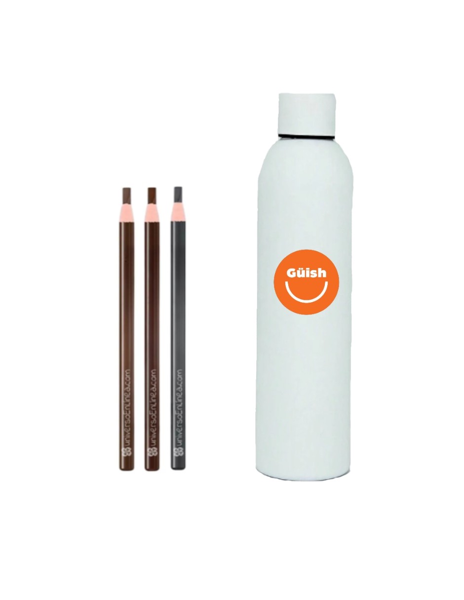 Foto 2 pulgar | 3 Lápiz De Cejas + Termo GRATIS GÜISH
