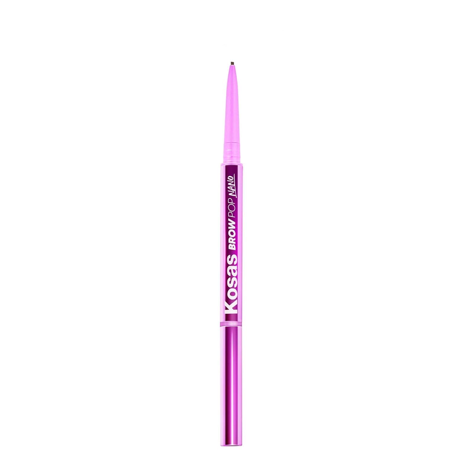 Lápiz De Cejas Kosas Brow Pop Nano Ultrafine De 1 Mm, Color Marrón Oscuro - Venta Internacional.