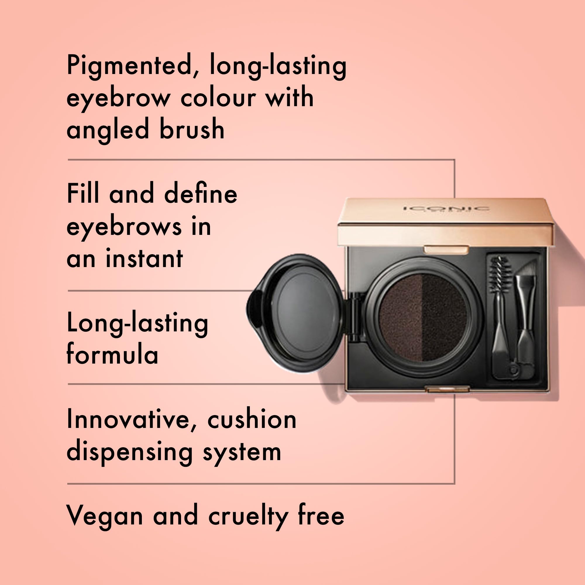 Foto 2 | Delineador para Cejas Iconic London Sculpter Con Vitamina E - Venta Internacional