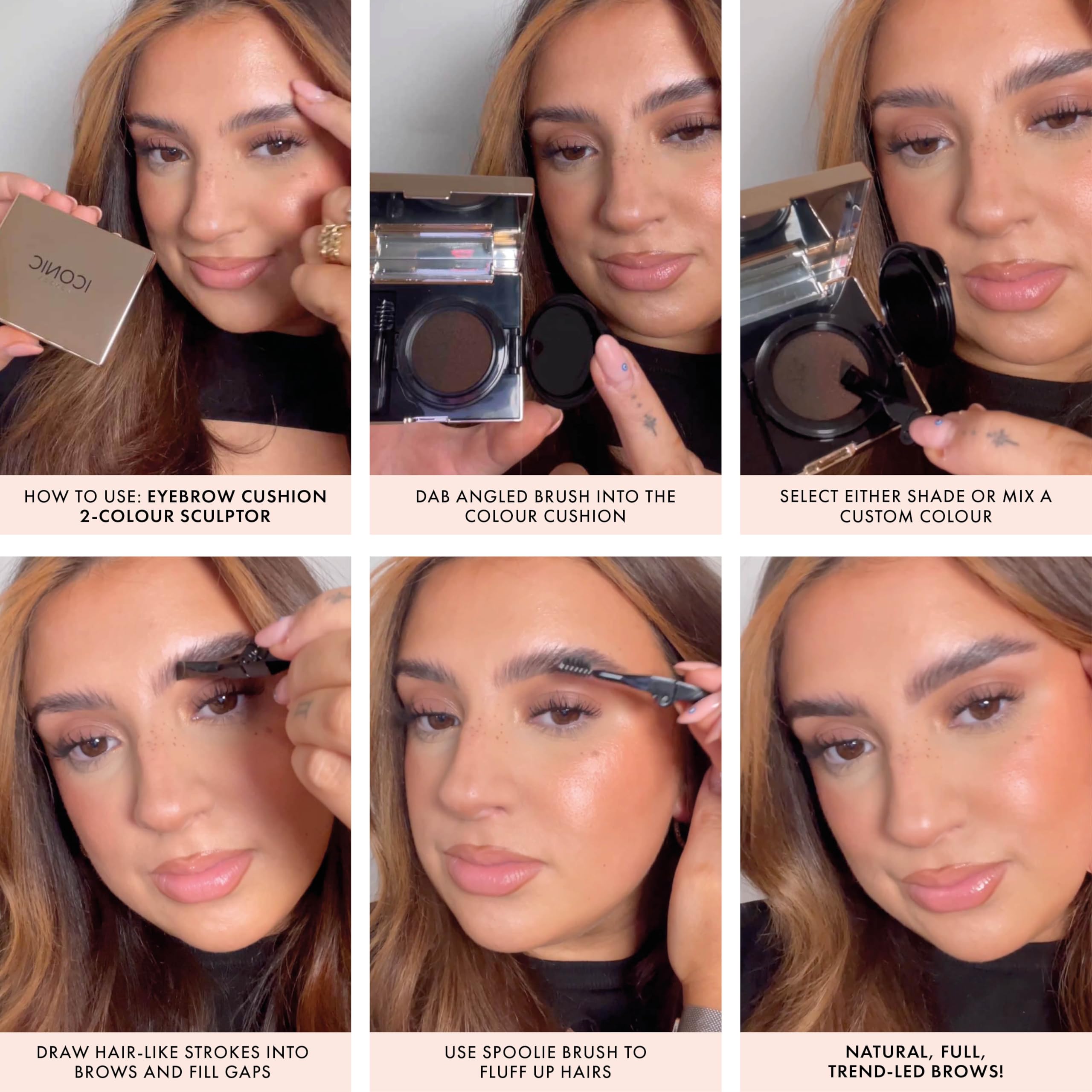 Foto 4 pulgar | Delineador para Cejas Iconic London Sculpter Con Vitamina E - Venta Internacional