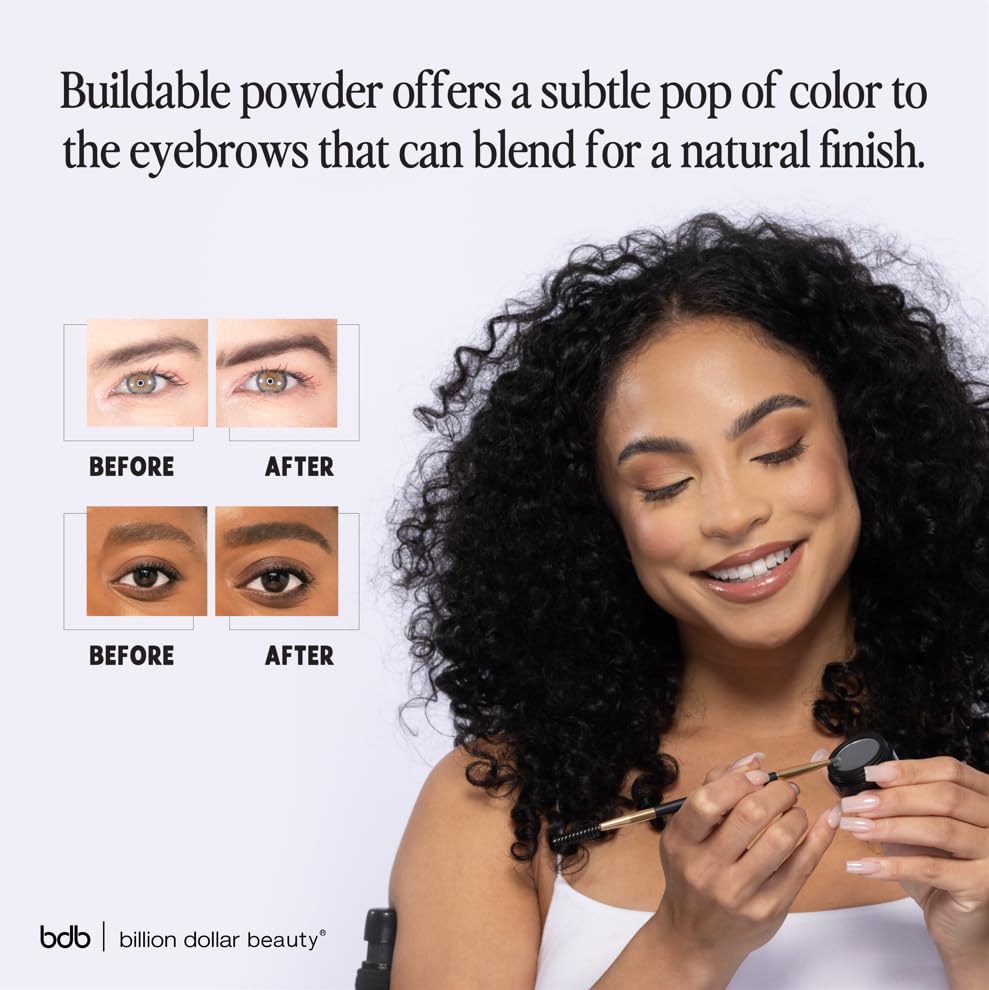 Foto 6 pulgar | Polvo Para Cejas Billion Dollar Brows Taupe Cruelty Free - Venta Internacional.